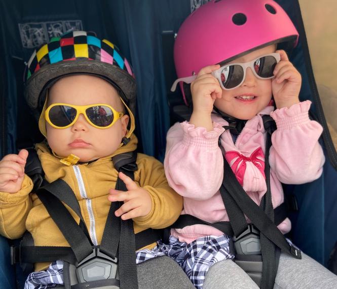 babies in sunglasses